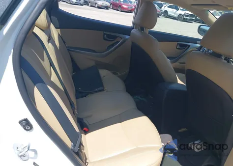 2012 Hyundai Elantra Limited from USA, damaged, VIN 5NPDH4AE1CH082064